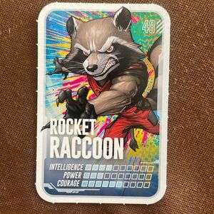 Marvel Collectible Card #48 - ROCKET RACCOON